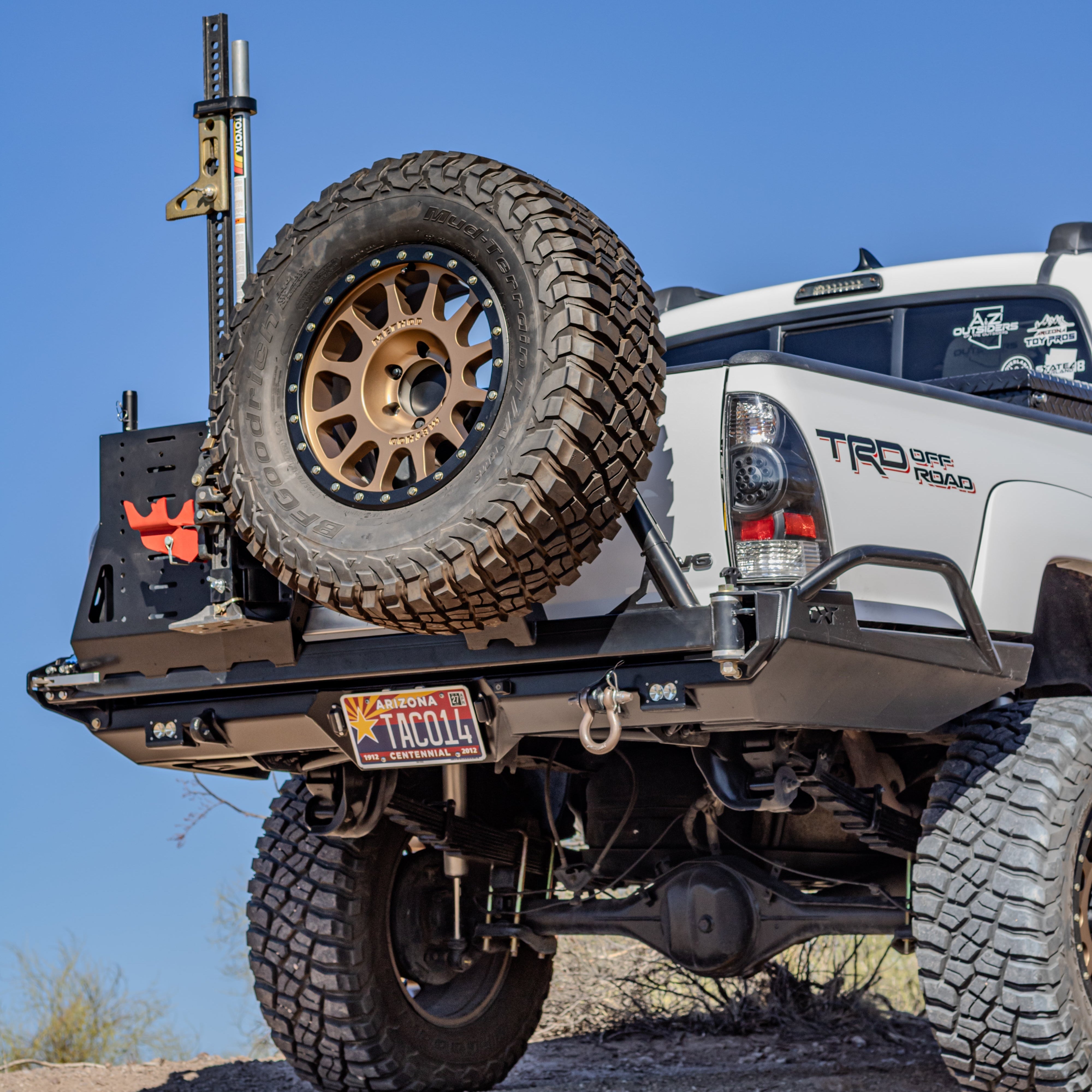 Toyota Tacoma High Clearance Rear Bumper / 2nd Gen / 2005-2015