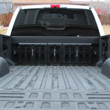 Integral Bulkhead Rail with Panel Kit - Super Duty (2017+) - Compatible with Milwaukee Tool Packout Organizers