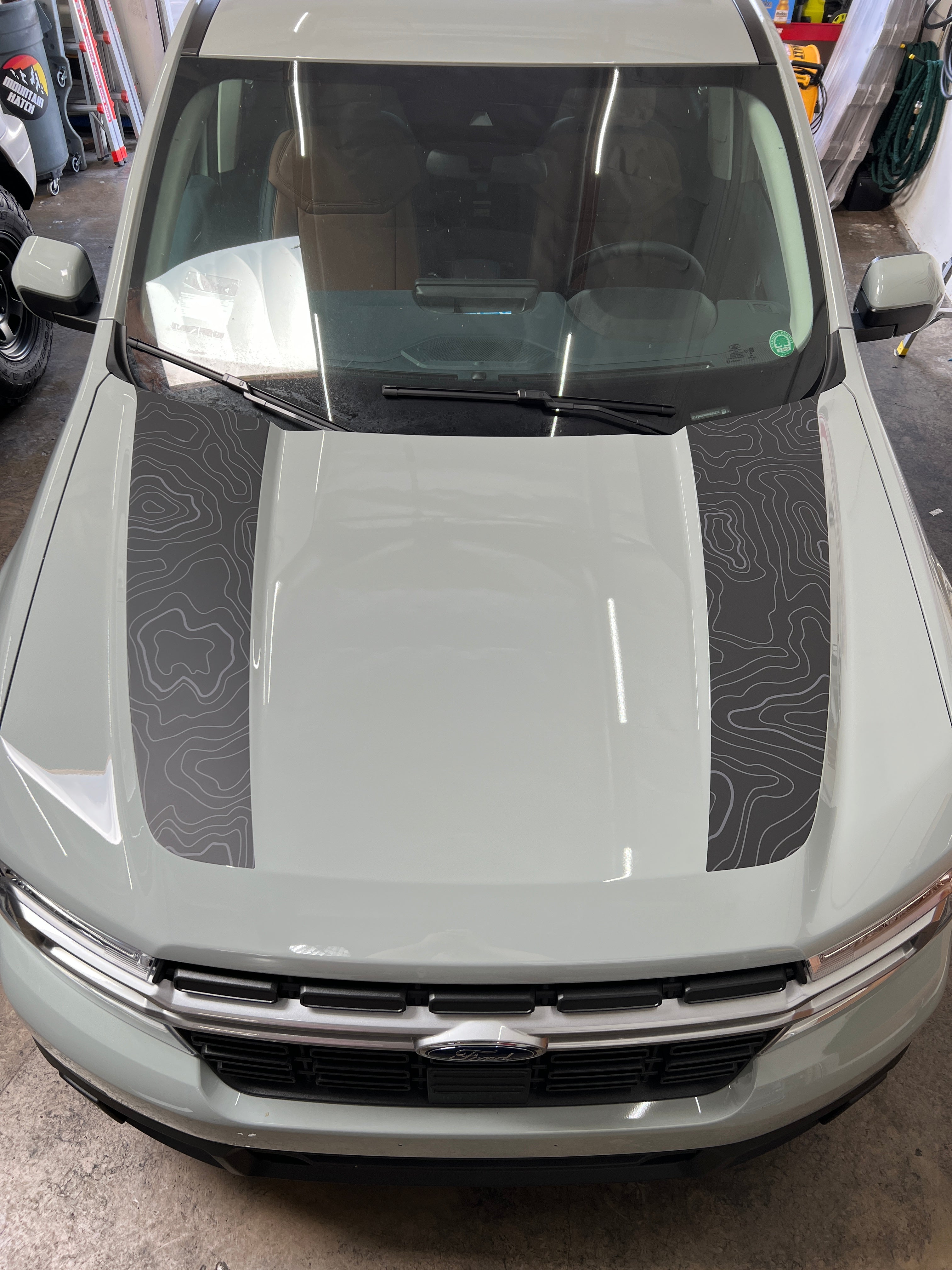 Ford Maverick Hood Stripes