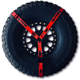 1.5" Y STRAP- RED DAZZLE