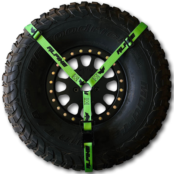 1.5" Y STRAP-NEON GREEN