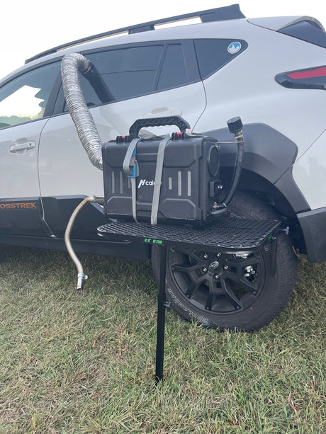 SMALL -  Aluminum Camping Tire Table