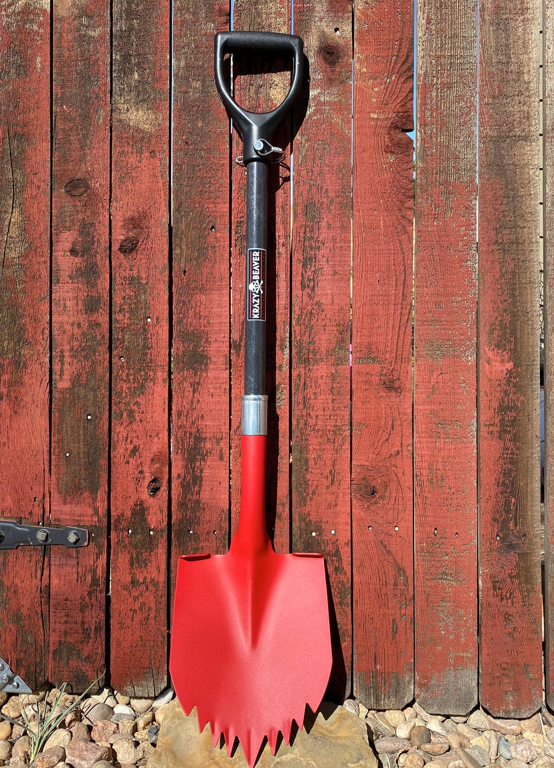 Krazy Beaver Shovel (Textured Red Head / Black Handle 45636)