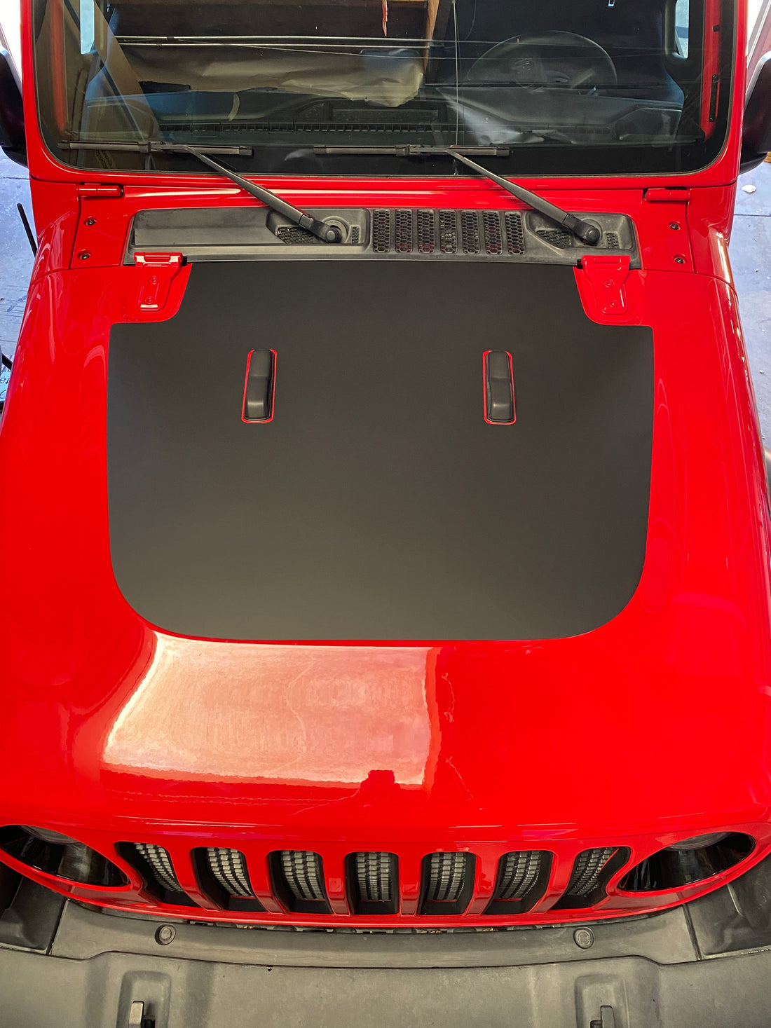 Jeep Wrangler JL Hood Stamp (2018-Present)