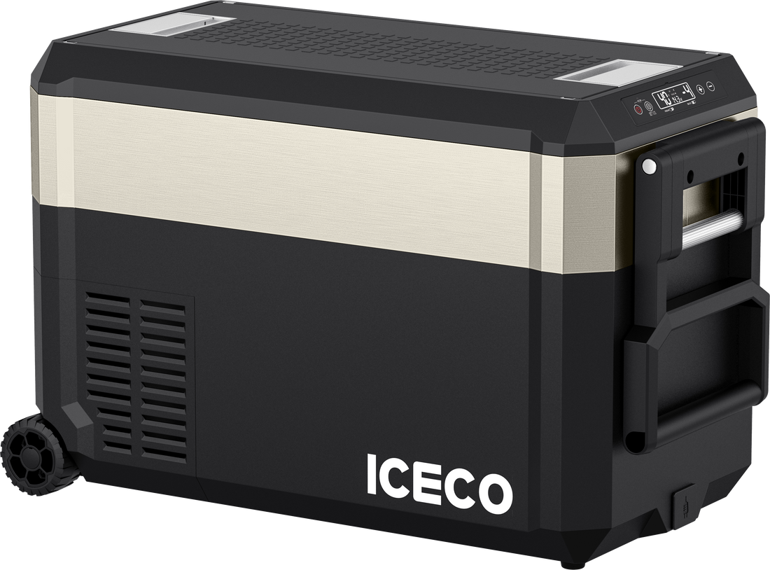 JP40 Pro Dual Zone Wheeled Portable Freezer With Cover | ICECO | 40 LT