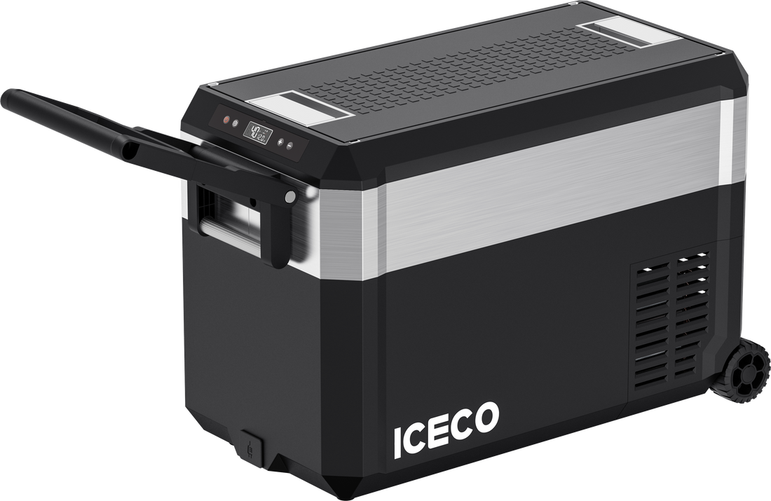 JP40 Pro Dual Zone Wheeled Portable Freezer With Cover | ICECO | 40 LT