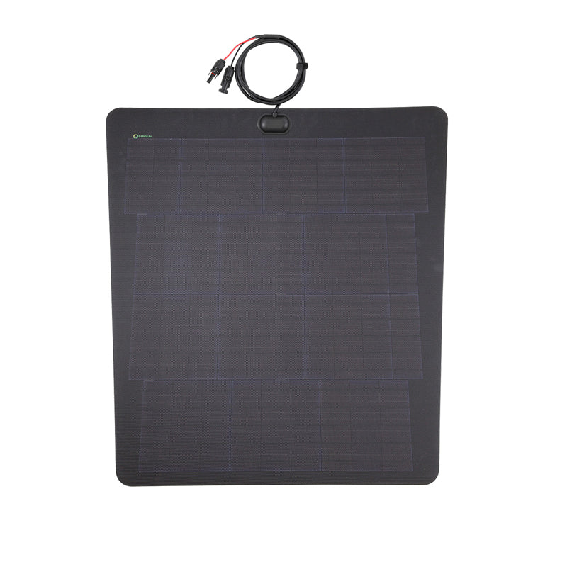 Jeep Wrangler YJ (1987-1995) Lensun 65W Hood Flexible Solar Panel