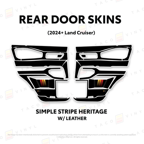 2024+ Land Cruiser 250 Door Skins