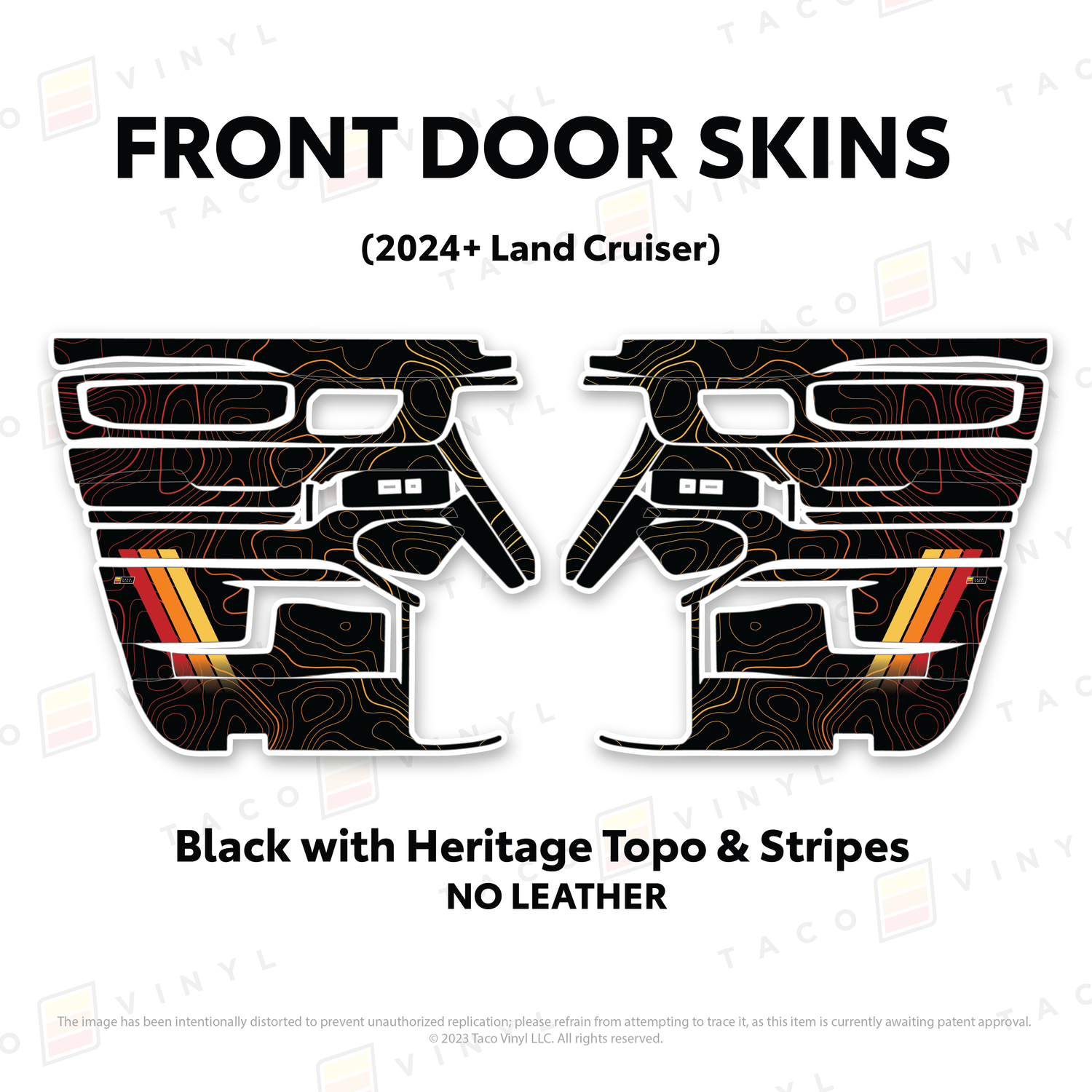 2024+ Land Cruiser 250 Door Skins