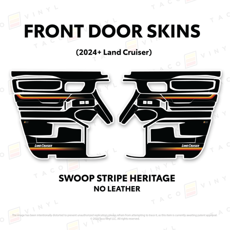 2024+ Land Cruiser 250 Door Skins
