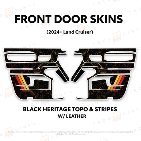 2024+ Land Cruiser 250 Door Skins