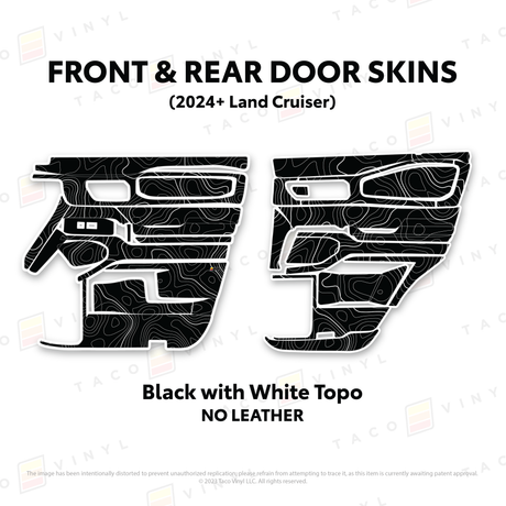 2024+ Land Cruiser 250 Door Skins