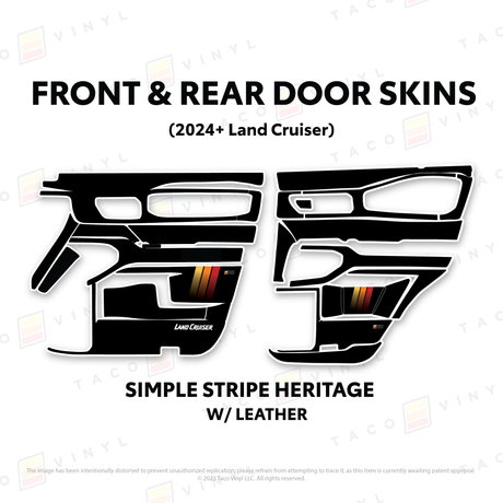 2024+ Land Cruiser 250 Door Skins