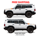 2024+ Land Cruiser 250 Hood Side Fangs