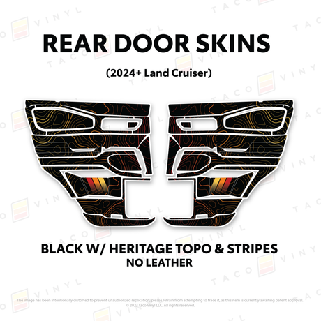 2024+ Land Cruiser 250 Door Skins