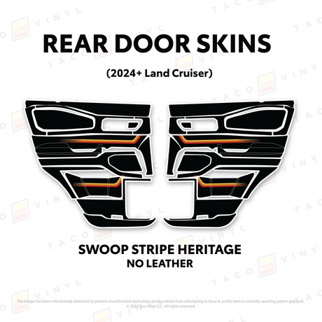 2024+ Land Cruiser 250 Door Skins