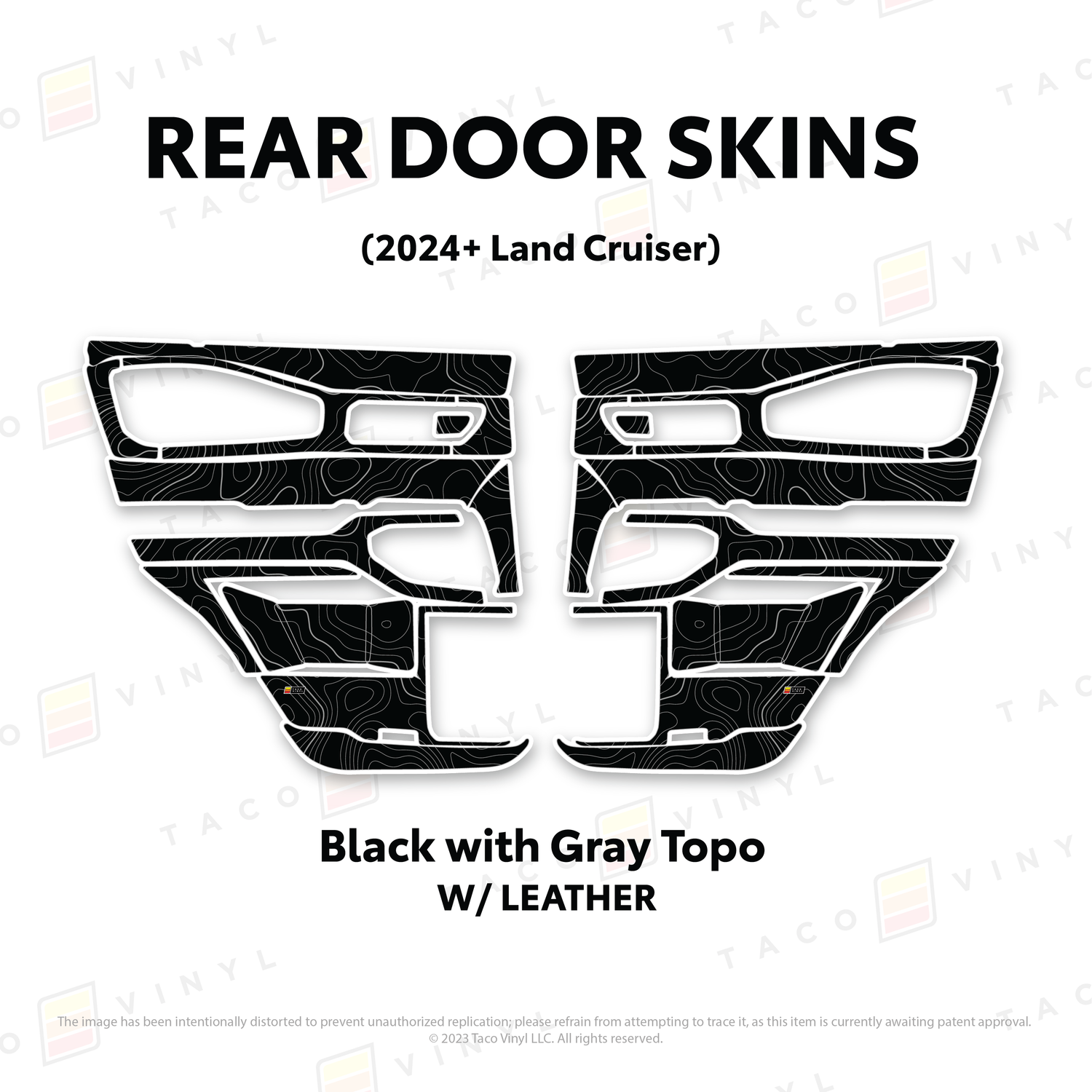 2024+ Land Cruiser 250 Door Skins