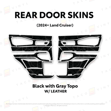 2024+ Land Cruiser 250 Door Skins