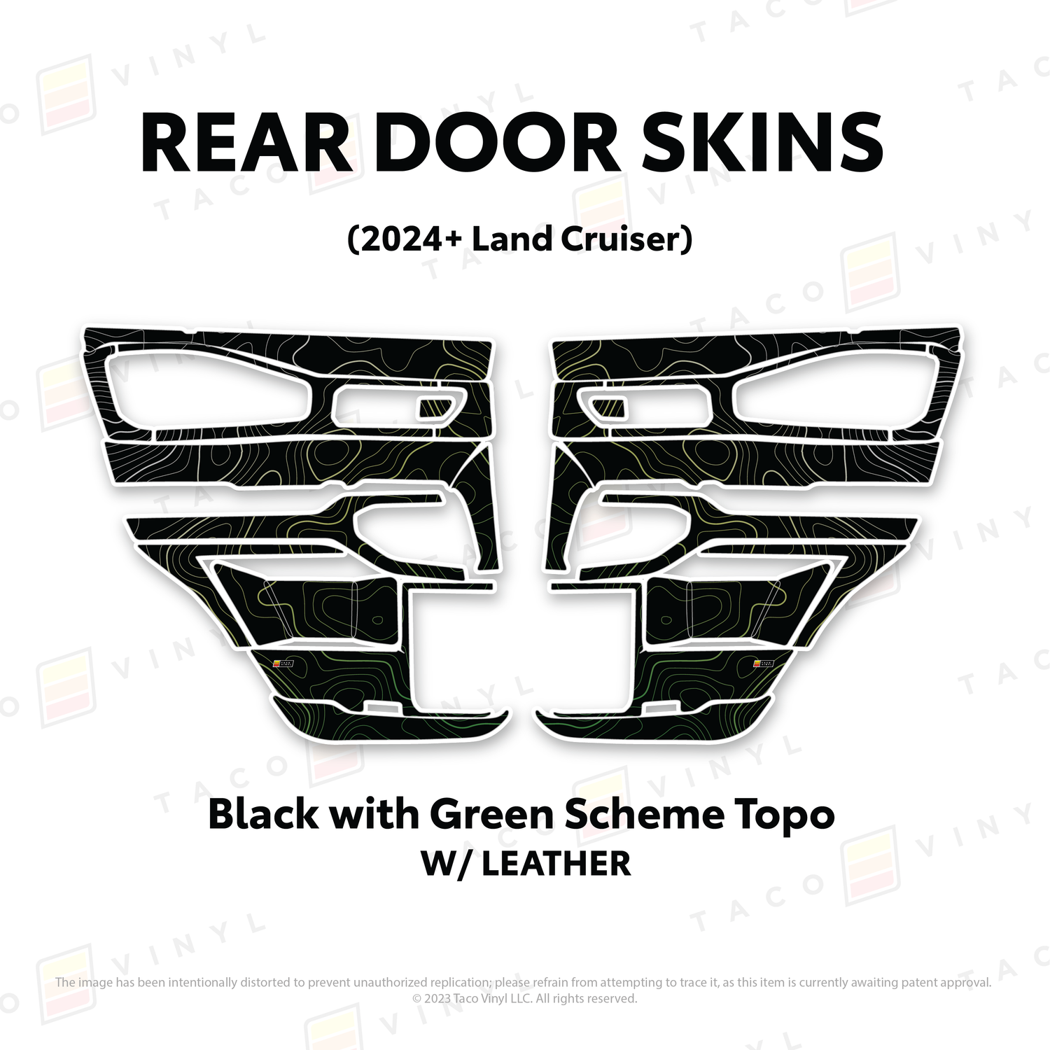 2024+ Land Cruiser 250 Door Skins