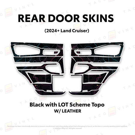2024+ Land Cruiser 250 Door Skins
