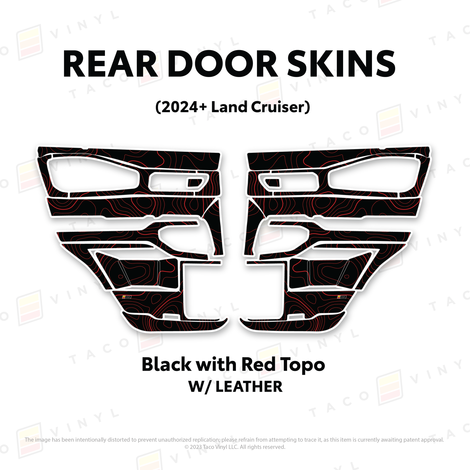 2024+ Land Cruiser 250 Door Skins