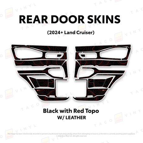 2024+ Land Cruiser 250 Door Skins