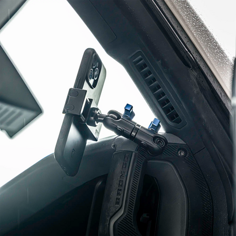 2021+ Ford Bronco LINK™ Phone Mount for Accessory Ready / Grab Handle with 3.5" DuraLock™ Arm