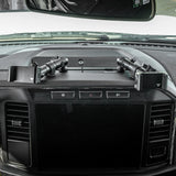 Build Your Own 2023-2026 Ford Super Duty (F-250 Through F-600) Tackform Slim Track Dash Bracket