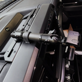 2023-2026 Ford Super Duty (F-250 Through F-600) Tackform Slim Track Dash Bracket With MagSafe Phone Mount