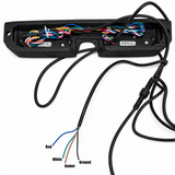 XTR third brake light from the back showing the wires for customer install 