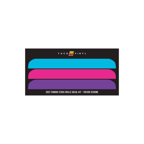 2022+ Tundra Offroad Grille Decal