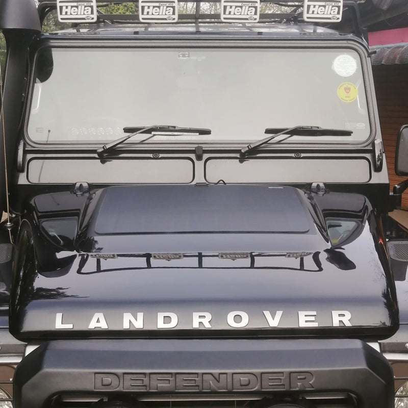 Land Rover Defender 110 90(2007-2015) Lensun 50W Hood Flexible Solar Panel