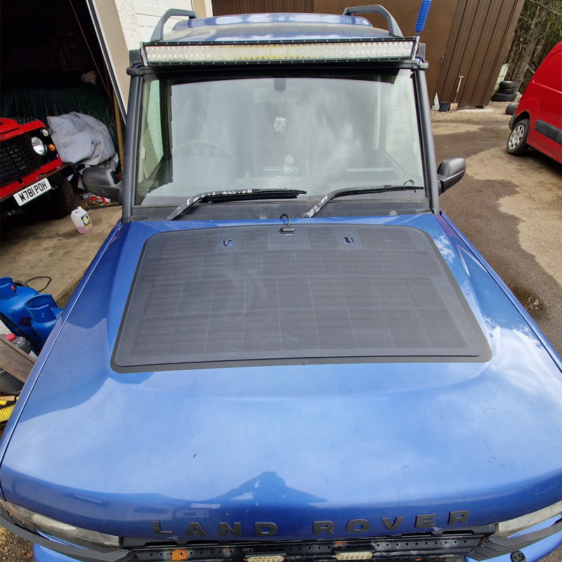 Land Rover Discovery 2nd Gen(1998â€?004) Lensun 135W Hood/Bonnet Flexible Solar Panel