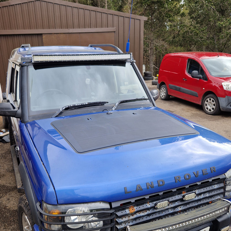 Land Rover Discovery 2nd Gen(1998â€?004) Lensun 135W Hood/Bonnet Flexible Solar Panel