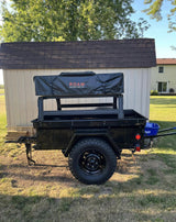 XTR1 Bed Rack for M416 Style Trailers – View 2 | Xtrusion Overland