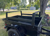 XTR1 Bed Rack for M416 Style Trailers – View 1 | Xtrusion Overland