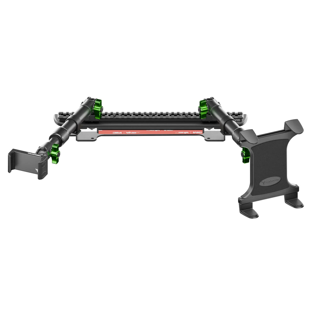 2024-2026 Ford F-150 (See Compatibility Info For Specific Year/Trim Fitment Details) Tackform Assault Track Picatinny Dash Bracket With 20LITE Phone Mount and Tablet Holder | Telescoping Arm