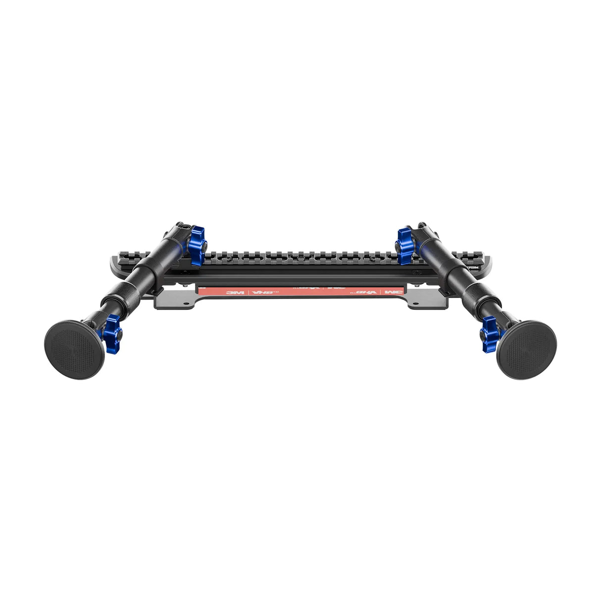 2024-2026 Ford F-150 (See Compatibility Info For Specific Year/Trim Fitment Details) Tackform Assault Track Picatinny Dash Bracket With Dual MagSafe Phone Mounts | Telescoping Arm