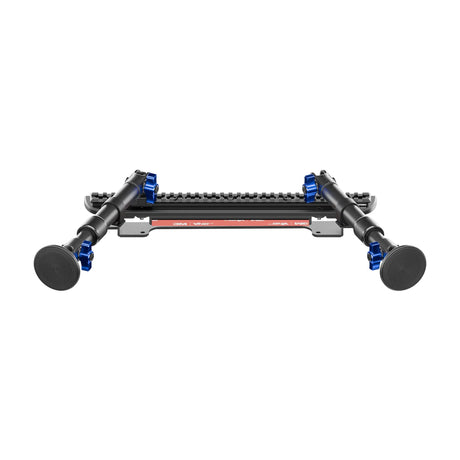 2024-2026 Ford F-150 (See Compatibility Info For Specific Year/Trim Fitment Details) Tackform Assault Track Picatinny Dash Bracket With Dual MagSafe Phone Mounts | Telescoping Arm