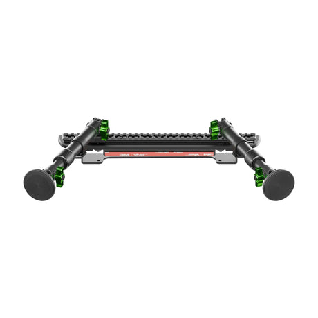 2024-2026 Ford F-150 (See Compatibility Info For Specific Year/Trim Fitment Details) Tackform Assault Track Picatinny Dash Bracket With Dual MagSafe Phone Mounts | Telescoping Arm