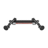 2024-2026 Ford F-150 (See Compatibility Info For Specific Year/Trim Fitment Details) Tackform Assault Track Picatinny Dash Bracket With Dual MagSafe Phone Mounts | Telescoping Arm