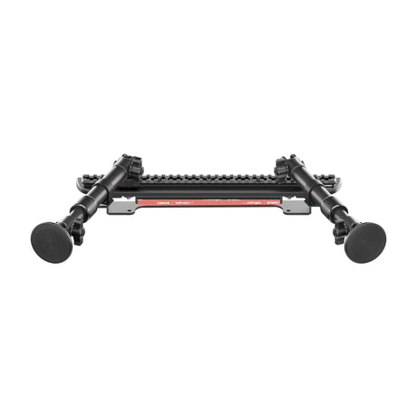 2024-2026 Ford F-150 (See Compatibility Info For Specific Year/Trim Fitment Details) Tackform Assault Track Picatinny Dash Bracket With Dual MagSafe Phone Mounts | Telescoping Arm