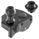 2024+ Toyota Tacoma (8" Screen ONLY) & 2025+ 4Runner LINK™ Dash Clip with 20mm Metal Ball & Dovetail