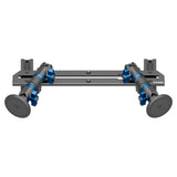 2023-2026 Ford Super Duty (F-250 Through F-600) Tackform Slim Track Dash Bracket With Dual MagSafe Phone Mounts
