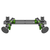 2023-2026 Ford Super Duty (F-250 Through F-600) Tackform Slim Track Dash Bracket With Dual MagSafe Phone Mounts