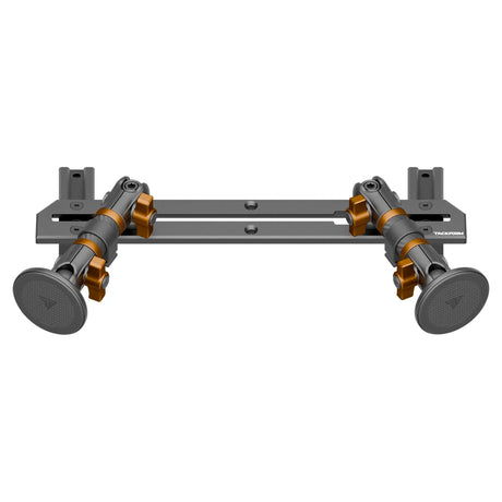 2023-2026 Ford Super Duty (F-250 Through F-600) Tackform Slim Track Dash Bracket With Dual MagSafe Phone Mounts