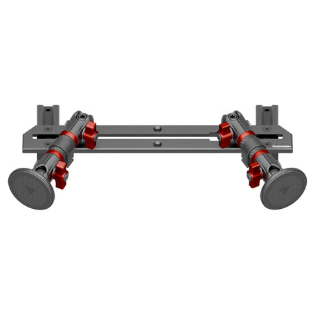 2023-2026 Ford Super Duty (F-250 Through F-600) Tackform Slim Track Dash Bracket With Dual MagSafe Phone Mounts