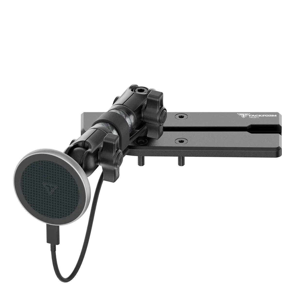 2024+ Jeep Wrangler JL & Gladiator (Not Compatible With 4xe) Tackform Slim Track Dash Bracket With MagSafe Charging Phone Mount | Driver Side
