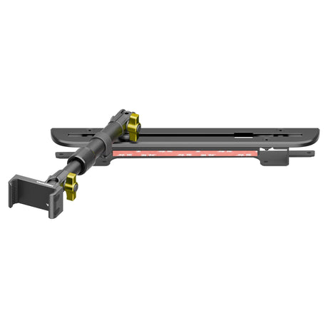 2024+ Ford F-150 (See Compatibility Info For Specific Year/Trim Fitment Details) Tackform Slim Track Dash Bracket With 20LITE Phone Mount | Telescoping Arm