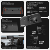 2020+ Ford Transit LINK™ Vent Mount Bracket With MagSafe Phone Holder | 3.5" Arm | (Not Compatible With Transit Connect)
